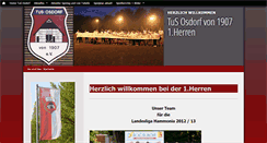 Desktop Screenshot of 1herren.tus-osdorf.de