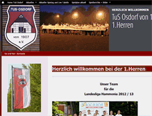 Tablet Screenshot of 1herren.tus-osdorf.de